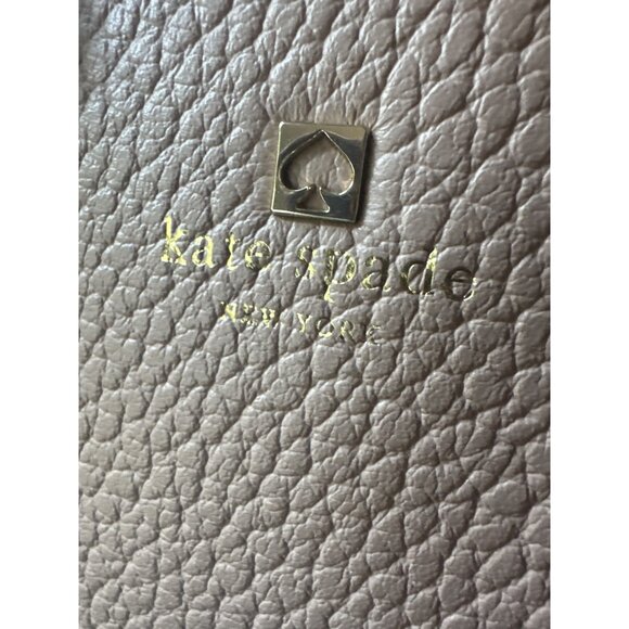 Kate Spade New York Pebbled Leather Two-Tone Satchel Handbag - Picture 2 of 7